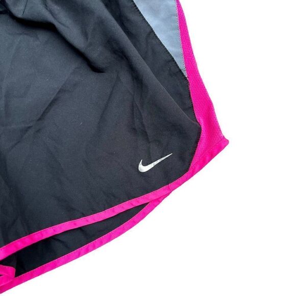 NIKE Dri-Fit Pink & Black Running Shorts Size Medium - Picture 3 of 4